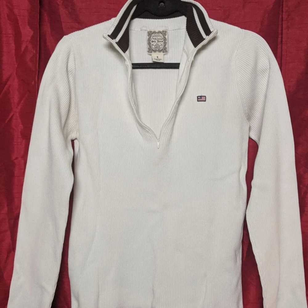 Ralph Lauren Cable Knit Polo Women's Sweater